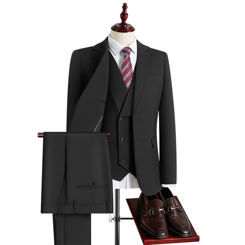 Men's Khaki 3-Piece Slim Fit B - Khaki Formal Wear Men recension och pris