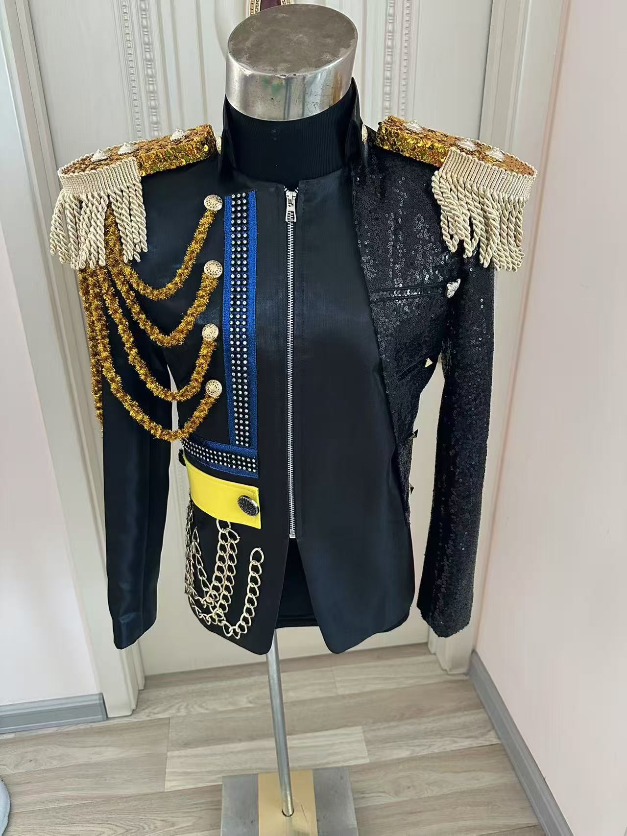 New Men Tassel Royal Jacket We - Men Formal Wear Dress recension och pris