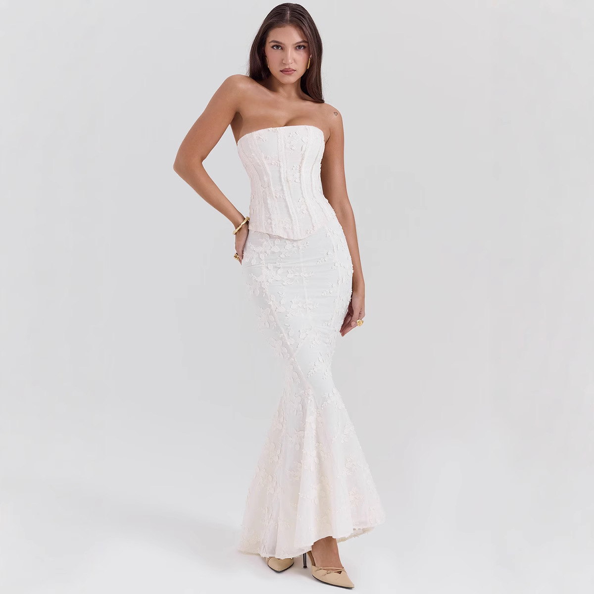 Fangokv Women's Sexy No Sleeve - Men Formal Party Wear Dress recension och pris