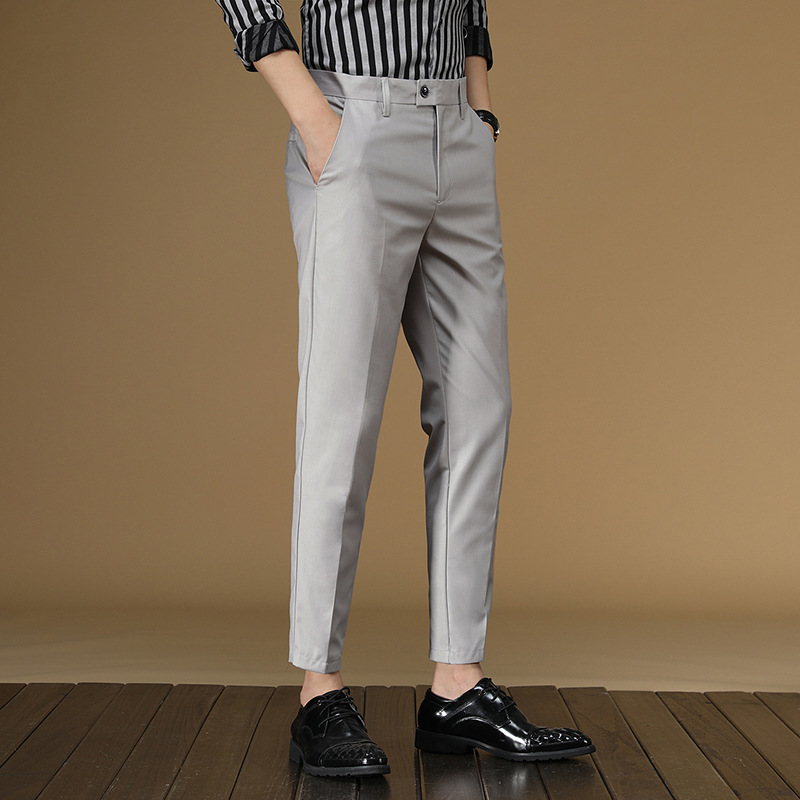 Summer Suit Pants Men Red Blac - Men Formal Wear Dress recension och pris