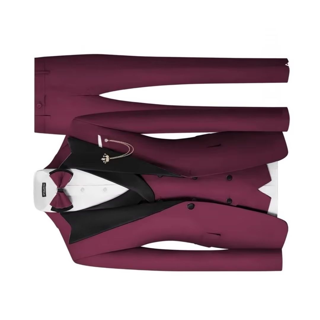 Men's Slim Fit 3 Piece Tuxedo  - Men Formal Wear For Dinner recension och pris