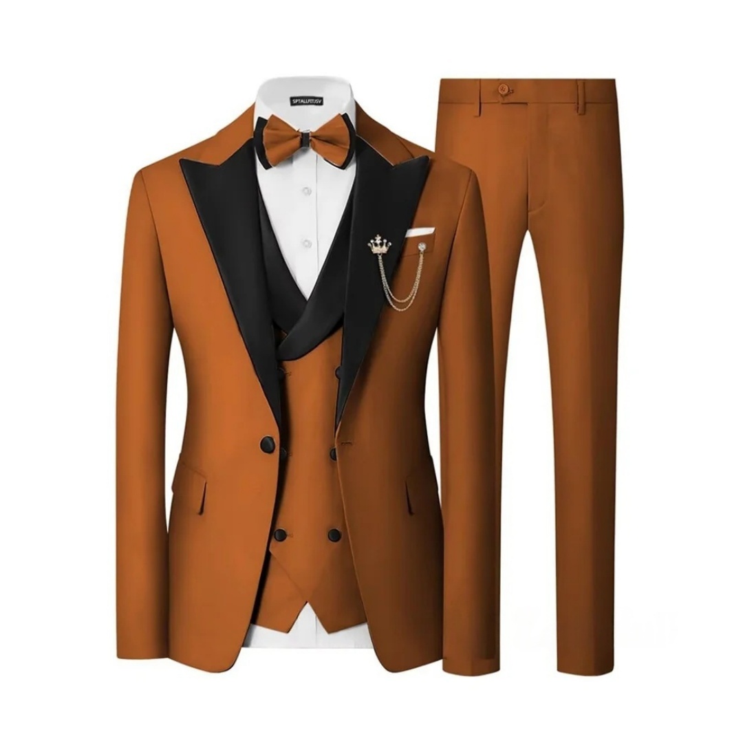 Men's Slim Fit 3 Piece Tuxedo  - Men Formal Wear For Dinner recension och pris