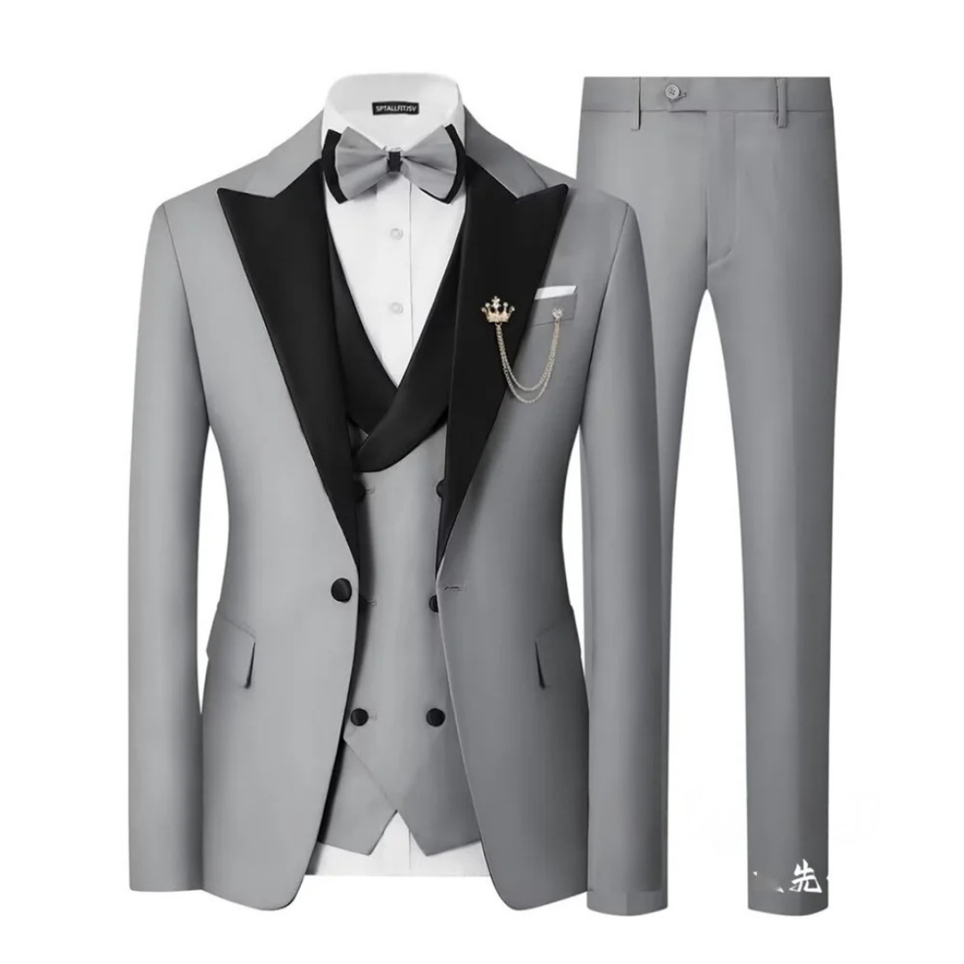 Men's Slim Fit 3 Piece Tuxedo  - Men Formal Wear For Dinner recension och pris