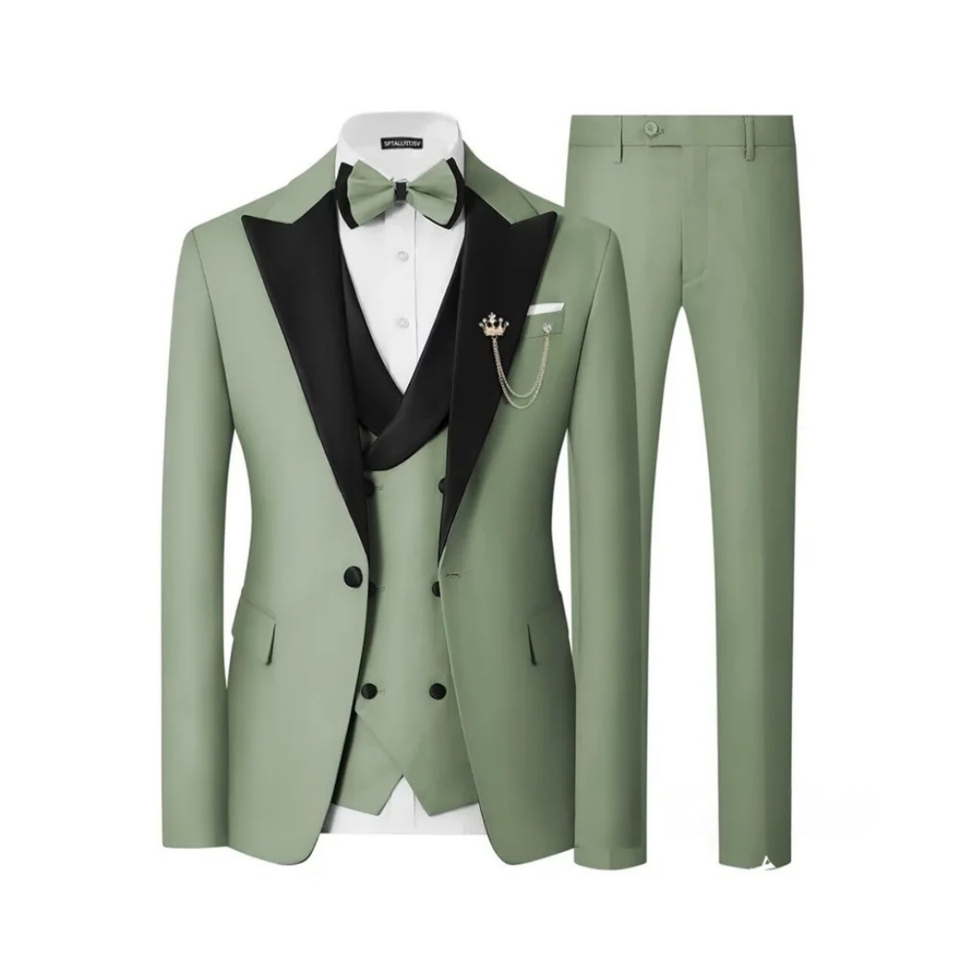 Men's Slim Fit 3 Piece Tuxedo  - Men Formal Wear For Dinner recension och pris