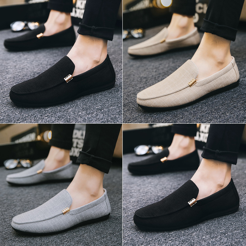 Men Casual Shoes Canvas Slip O - Men Formal Wear Dress recension och pris