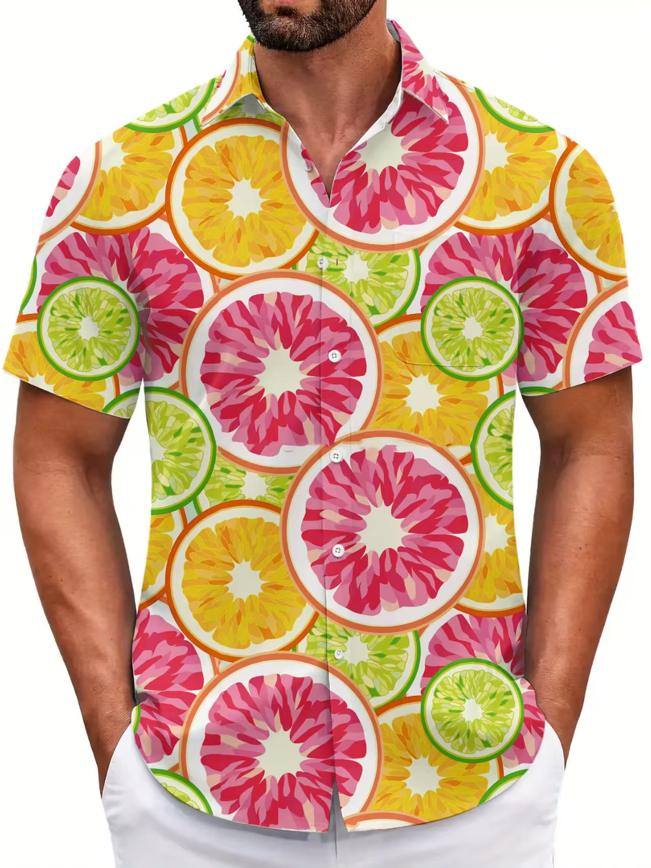 Custom Print Men's Summer Stre - Mens Formal Look recension och pris