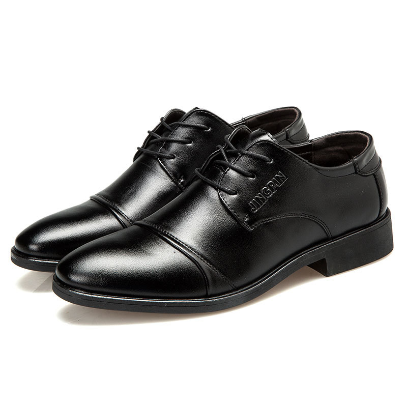 Large-Sized Men's Leather Shoe - Men Formal Party Wear Dress recension och pris