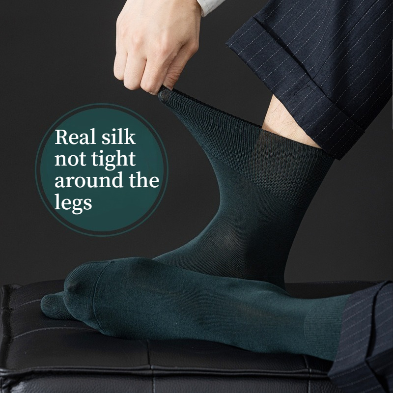 Men's Real Silk Business Dress - Men Formal Wear Dress recension och pris