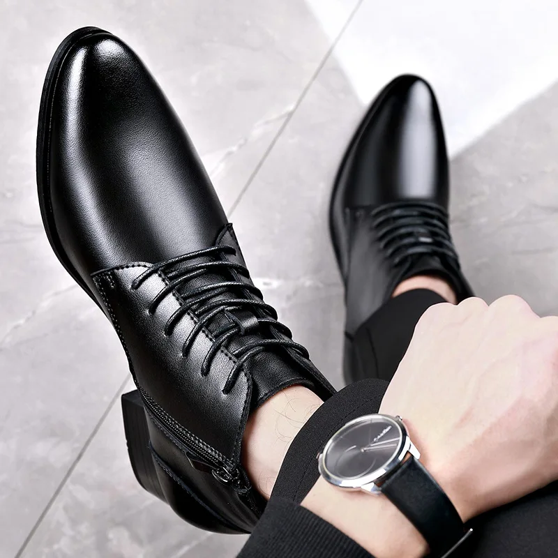Mens Casual Business Office Fo - Men Formal Wear With Boots recension och pris