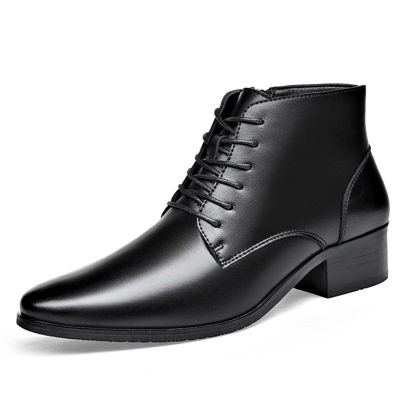 Mens Casual Business Office Fo - Men Formal Wear With Boots recension och pris
