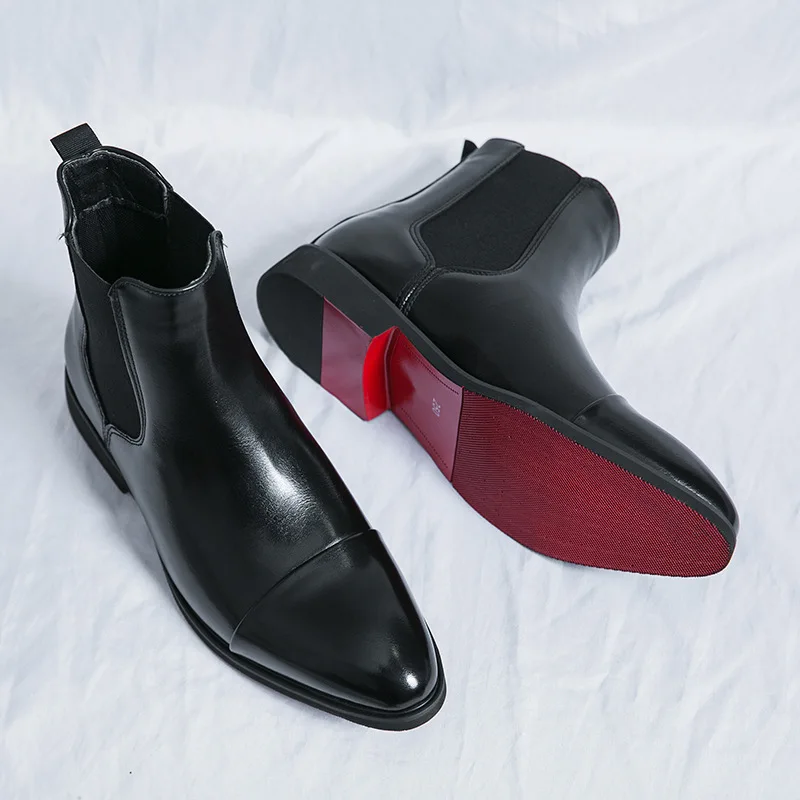 Men's Boots Business Ankle Boo - Men Formal Wear With Boots recension och pris