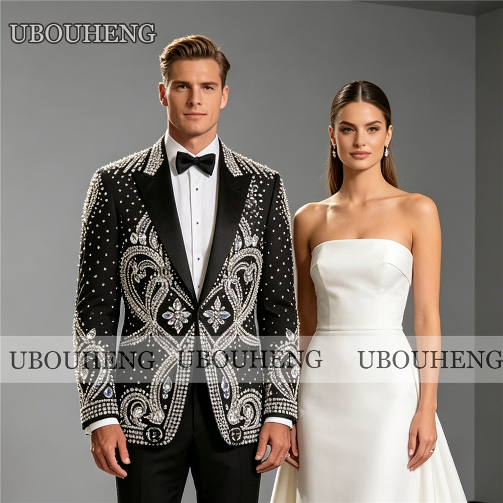 Exquisite Wedding Suit For Man - Men Formal Wear For Dinner recension och pris