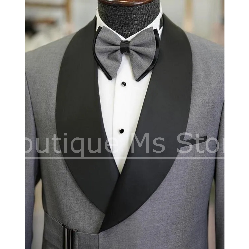 Chic Men Suit Fashion Shawl La - Men Formal Wear For Dinner recension och pris