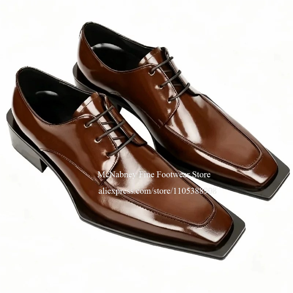 Spike Studs Leather Dress Shoe - Men Formal Wear Dress recension och pris