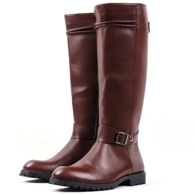 Plus Size 37-46 Top Quality Pu - Men Formal Wear With Boots recension och pris