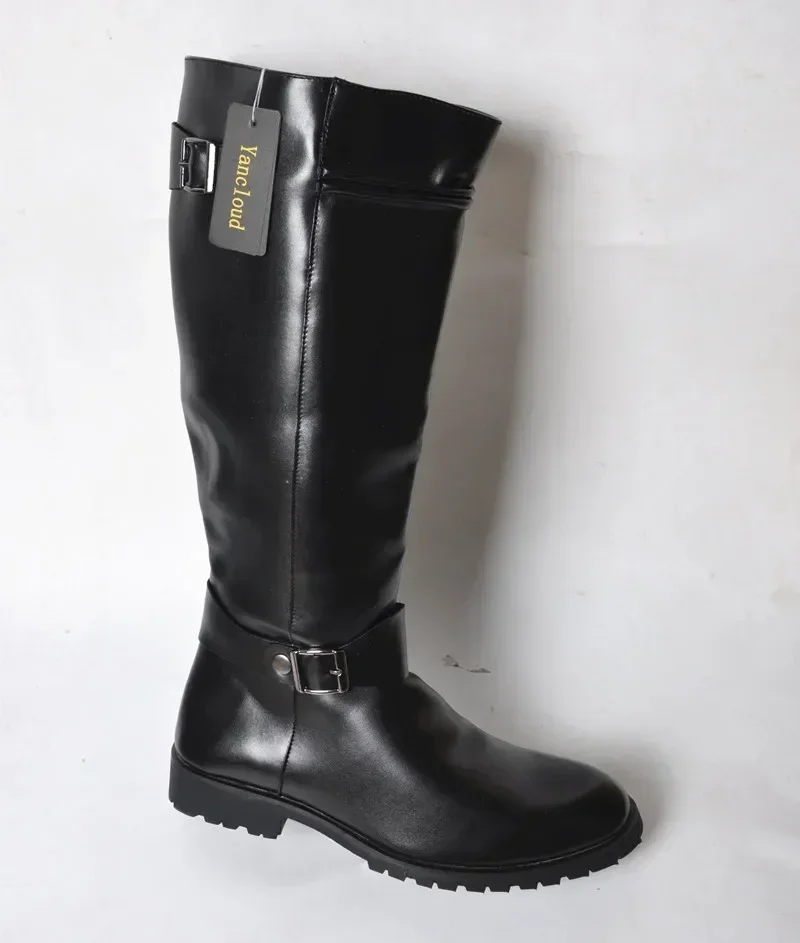 Plus Size 37-46 Top Quality Pu - Men Formal Wear With Boots recension och pris