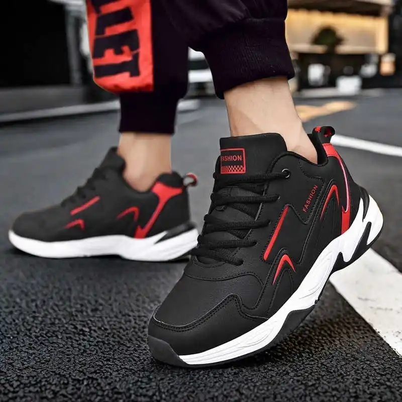 Cold-proof Spring Gym Sneakers - Khaki Formal Wear Men recension och pris