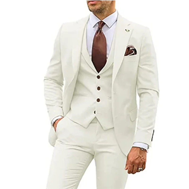 Men's Suit for Wedding 3 Piece - Men Formal Party Wear Dress recension och pris