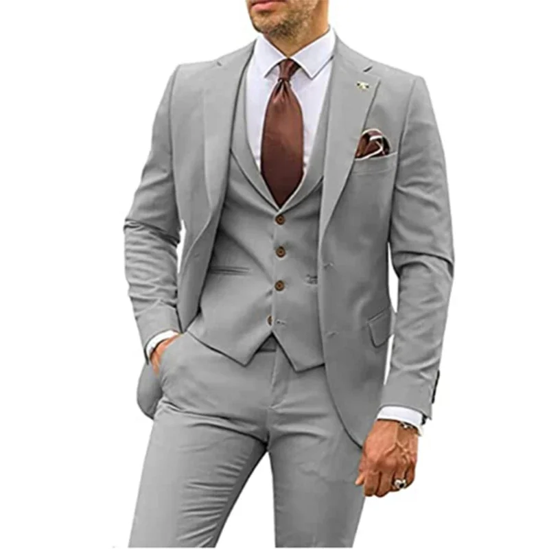 Men's Suit for Wedding 3 Piece - Men Formal Party Wear Dress recension och pris