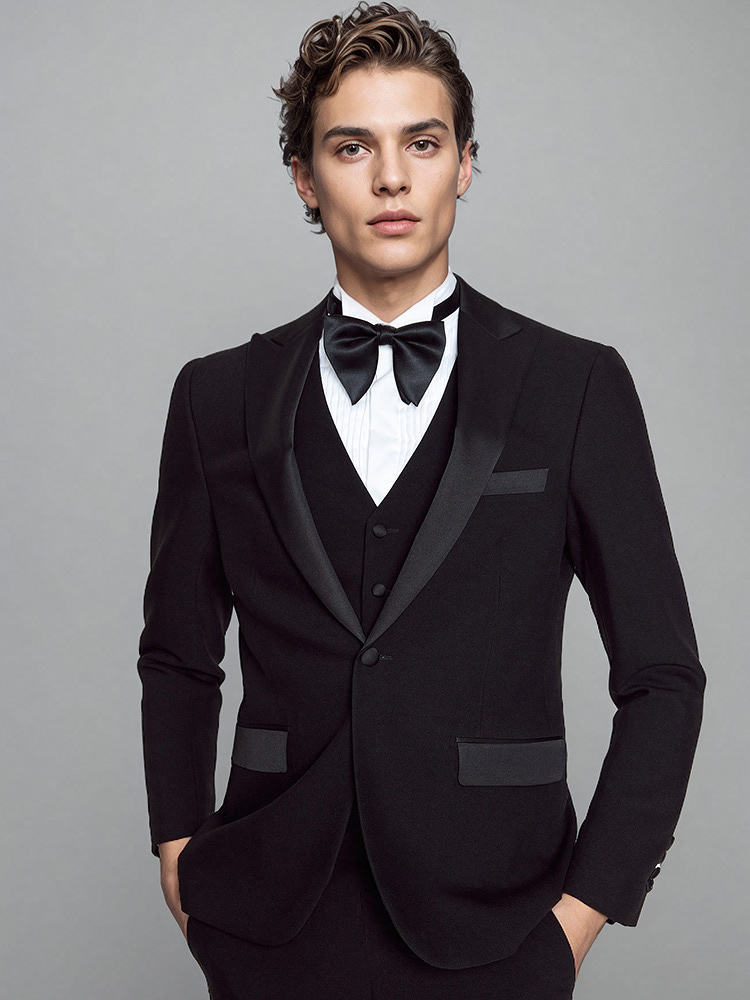 Mens Suits Set Luxury Black Fo - Men Formal Wear For Dinner recension och pris