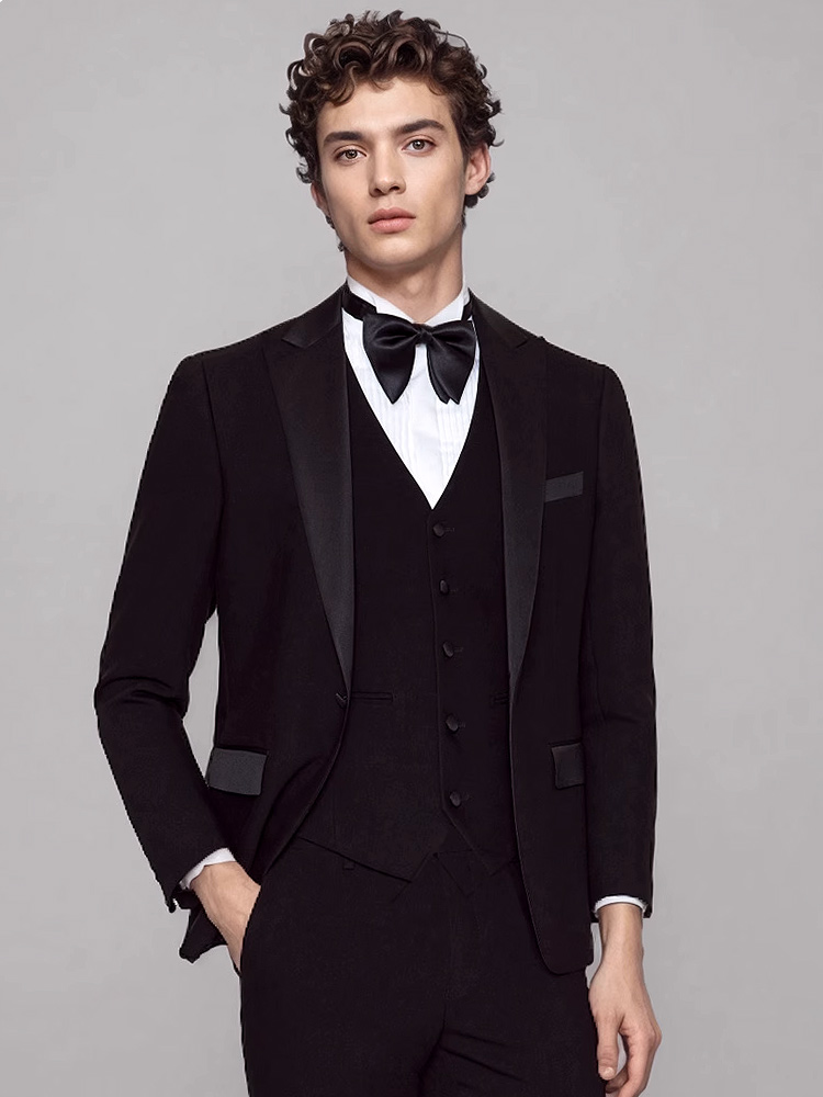 Mens Suits Set Luxury Black Fo - Men Formal Wear For Dinner recension och pris