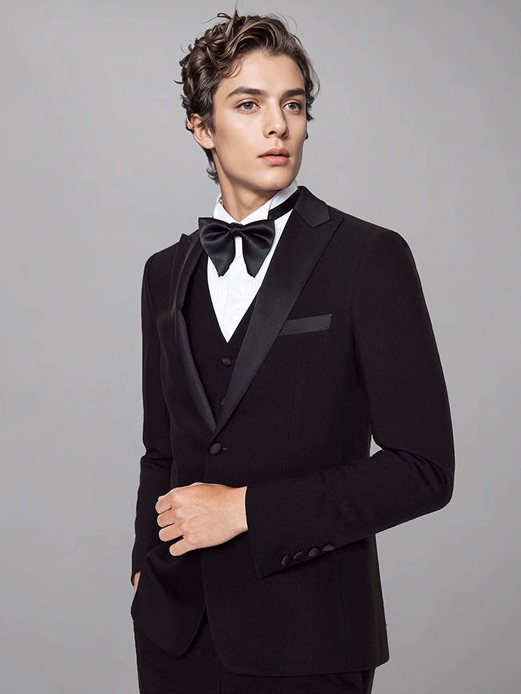 Mens Suits Set Luxury Black Fo - Men Formal Wear For Dinner recension och pris