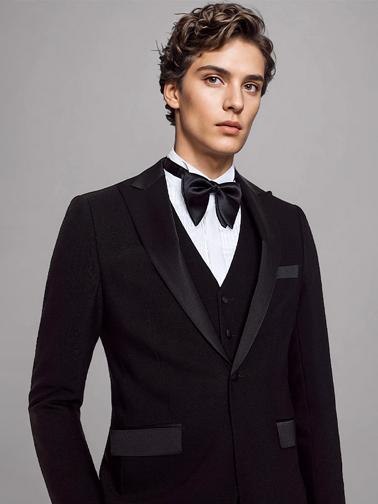 Mens Suits Set Luxury Black Fo - Men Formal Wear For Dinner recension och pris