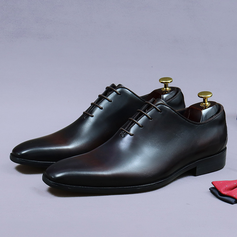 Designer Genuine Leather Mens  - Men Formal Wear Dress recension och pris