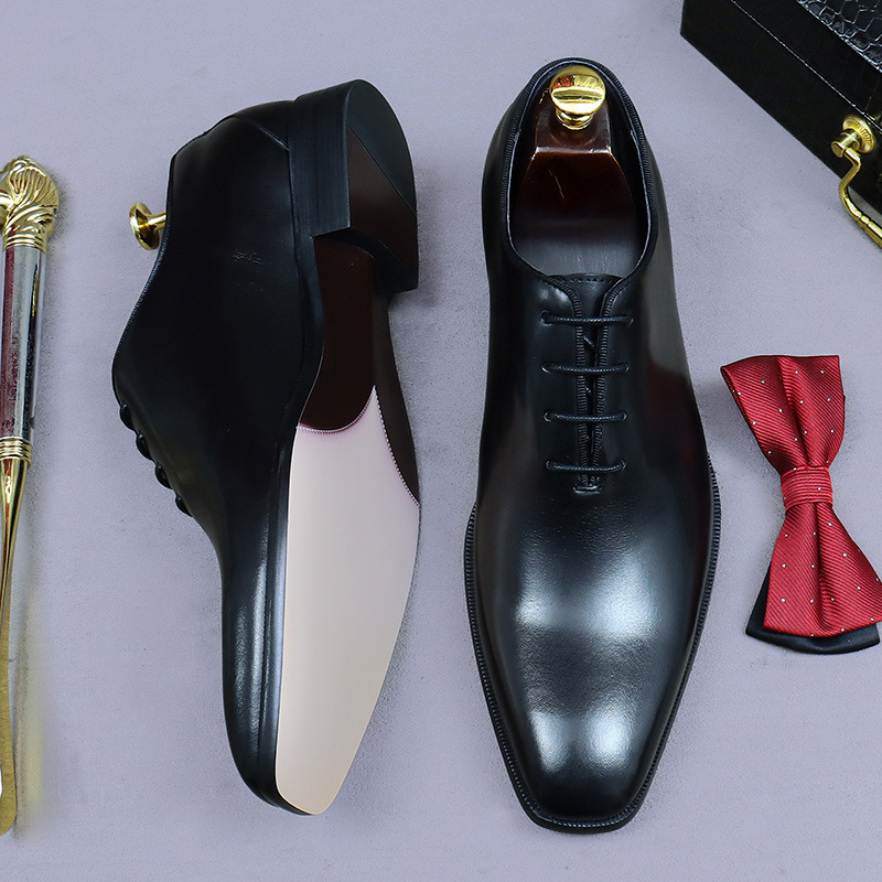 Designer Genuine Leather Mens  - Men Formal Wear Dress recension och pris